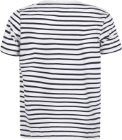 White / Oxford Navy