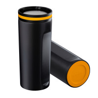 orange, schwarz, silber, weiß