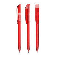 Transparentes Rot Blaue Tinte