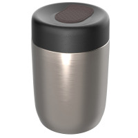 schwarz, silber, braun