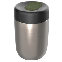 schwarz, silber, olivgrün