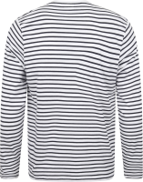 White / Oxford Navy