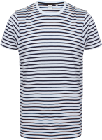White / Oxford Navy